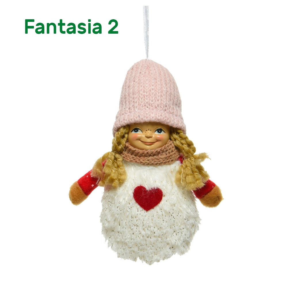 Addobbo albero bambino con cuore Kaemingk 3