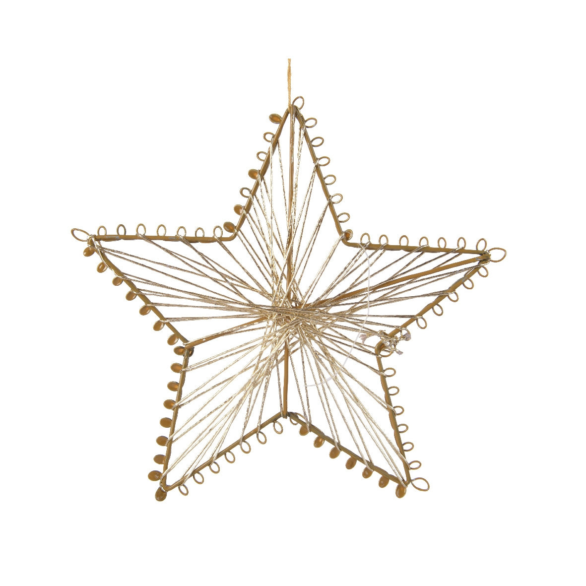 Pendaglio stella oro