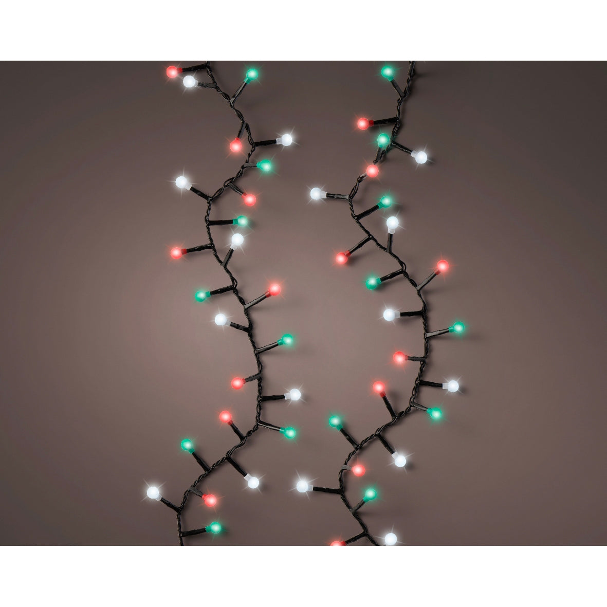 Ghirlanda 'cherry compact' LED multicolor Kaemingk