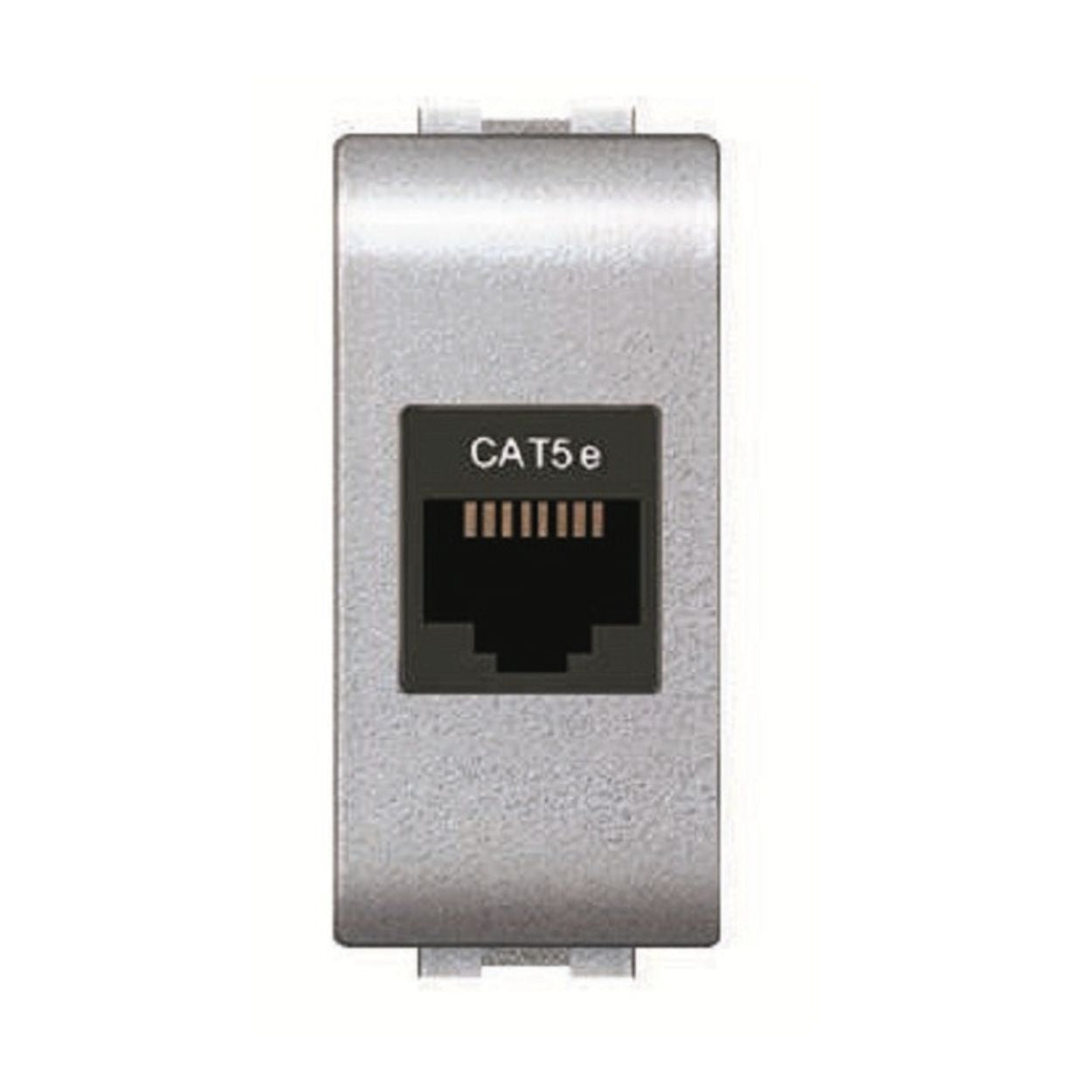 Presa internet RJ45 CAT.5E UTP Living/Life silver