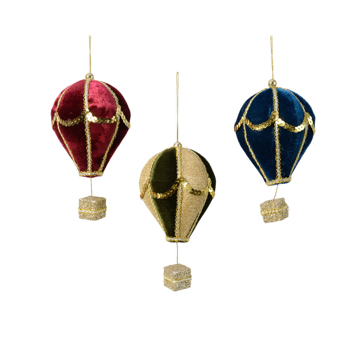 Mongolfiera in velluto