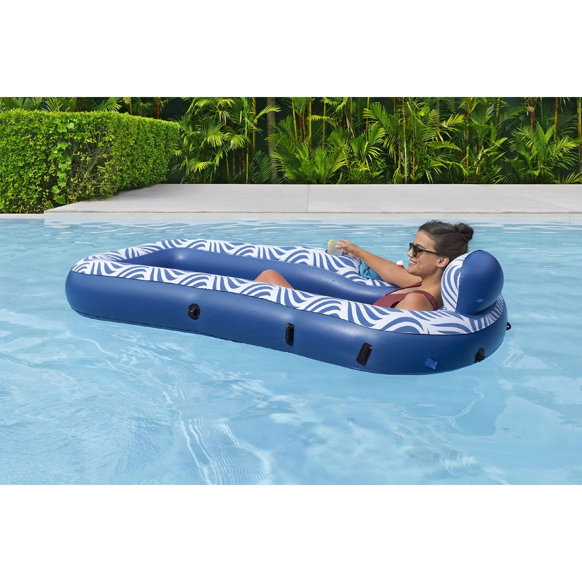 Materassino Gonfiabile Comfort con Parasole 3
