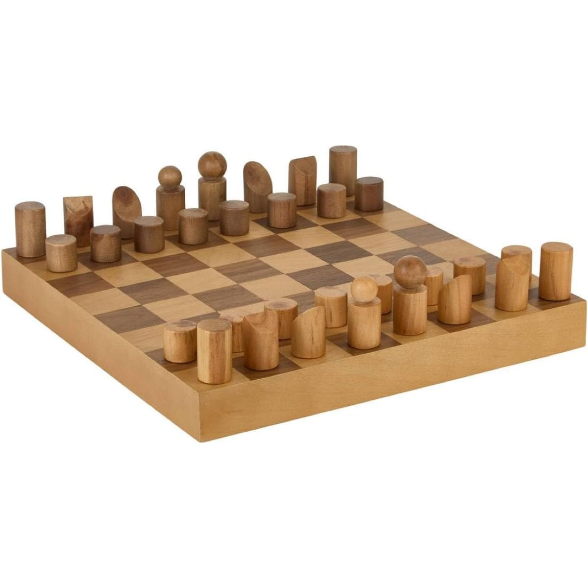 Set Scacchi Micka in Legno Naturale 40x40 cm