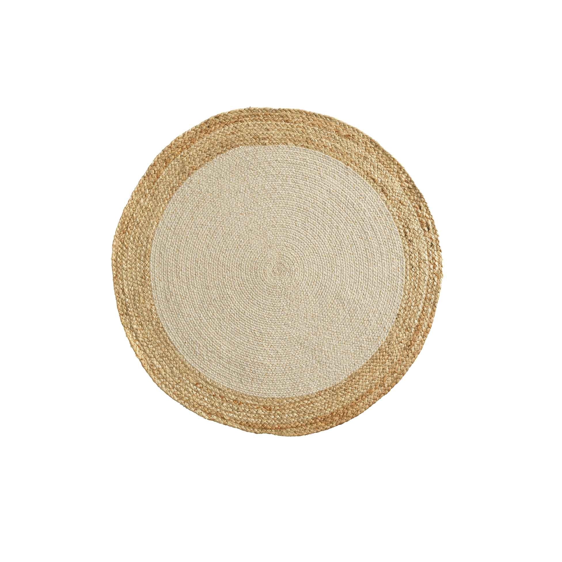 Tappeto rotondo 90 cm Jute