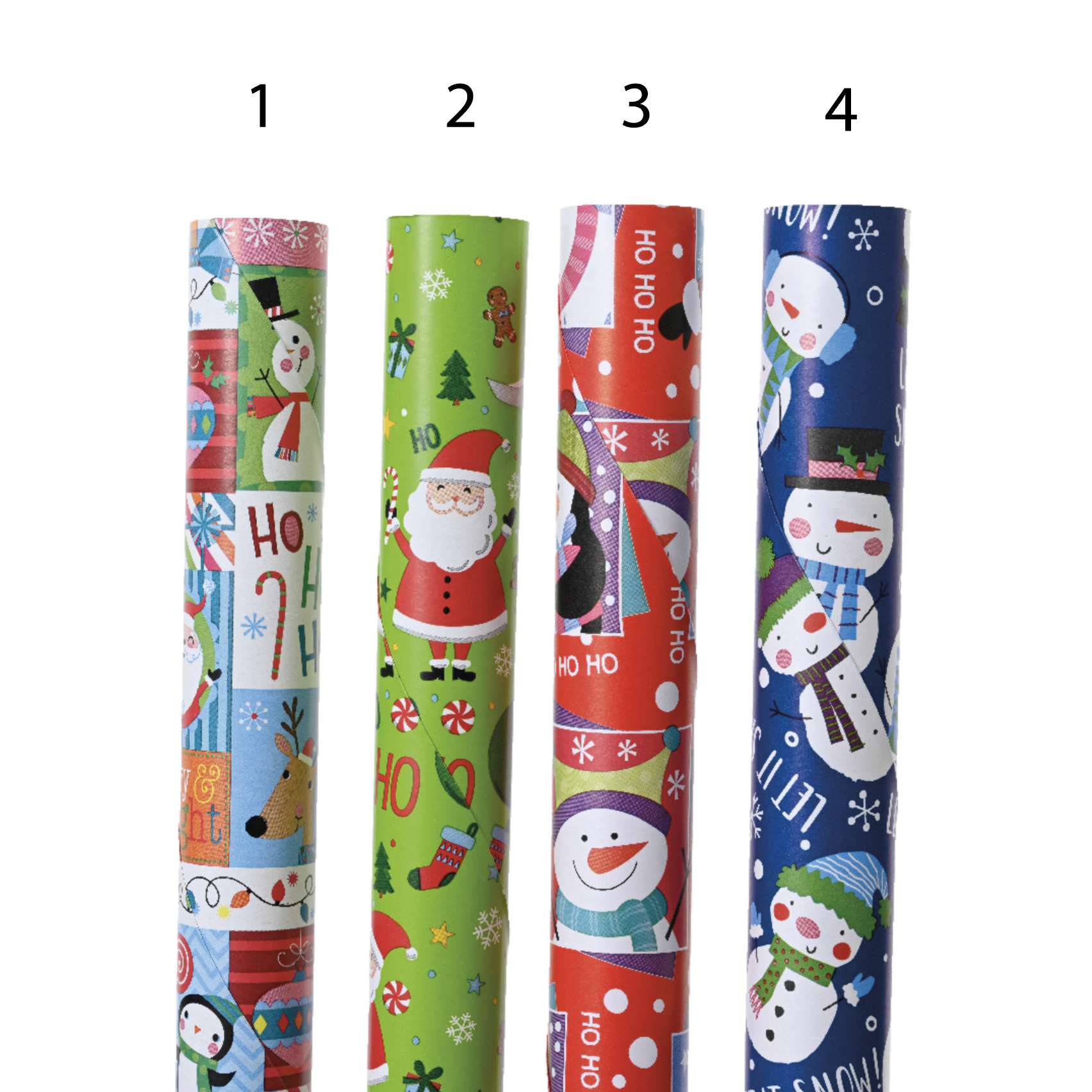 Rotolo carta regalo 4 ass