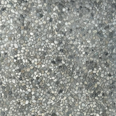 Lastra in cemento lavato grigio fine