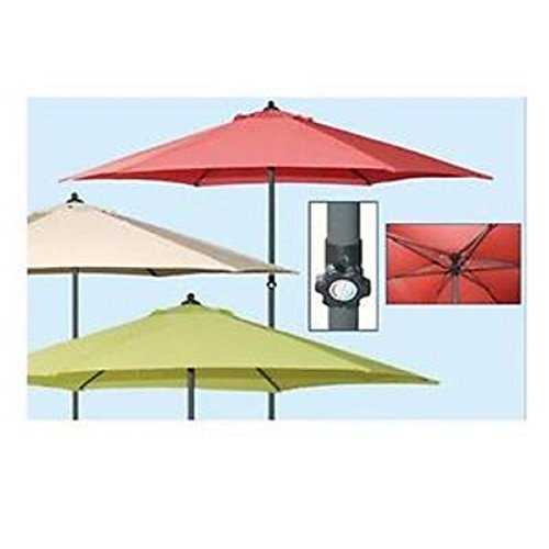 OMBRELLONE IN ALLUMINIO COLORE VERDE ALTEZZA 270 CM - FRASCHETTI 531341