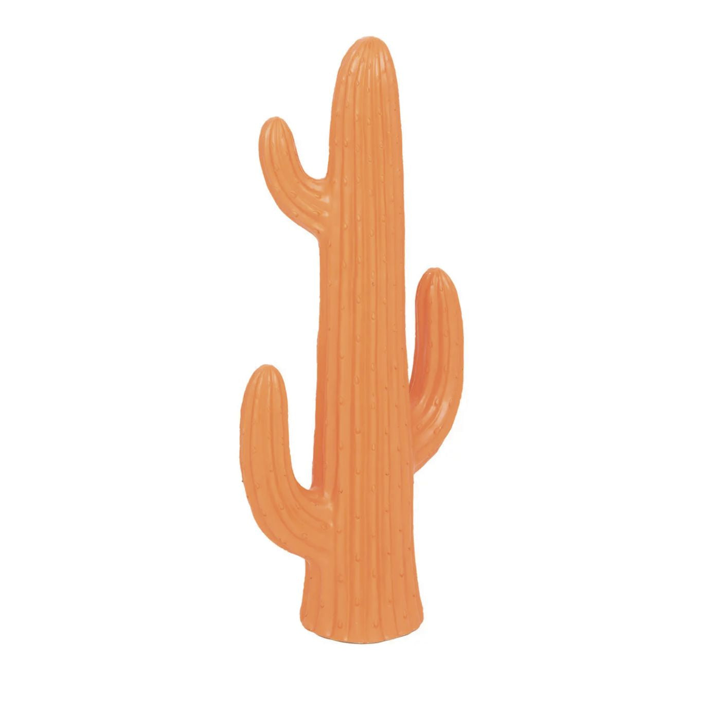 Decorazione da Parete per Esterni "Milo" ‚Äì Cactus Arancione ‚Äì H96 cm