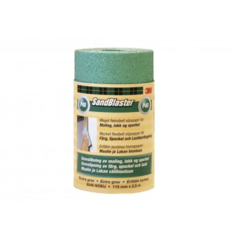 Rotolo Carta Abrasiva Sandblaster Sgrossatura