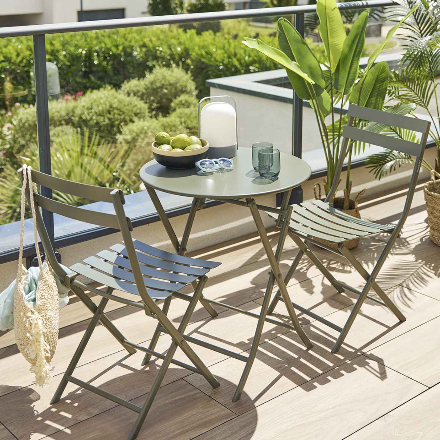 Tavolo da esterno Greensboro 2P verde alloro