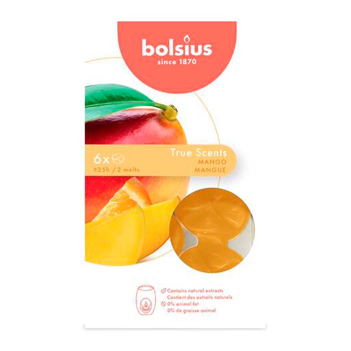 Cialde di cera profumate Bolsius 5