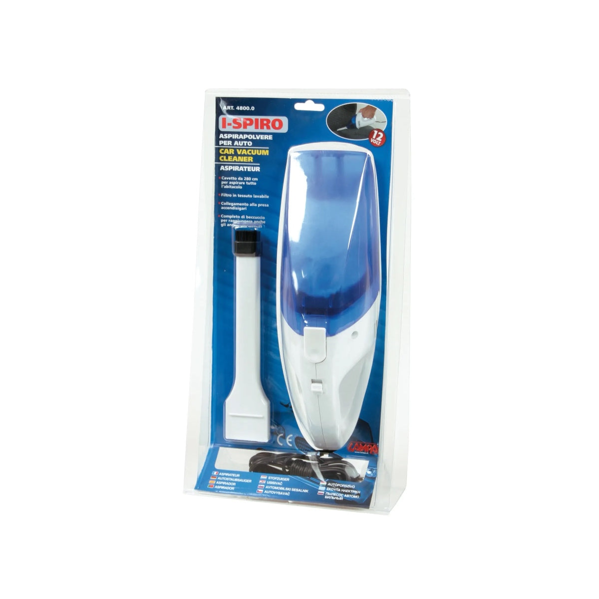 Aspirapolvere 12 V per auto