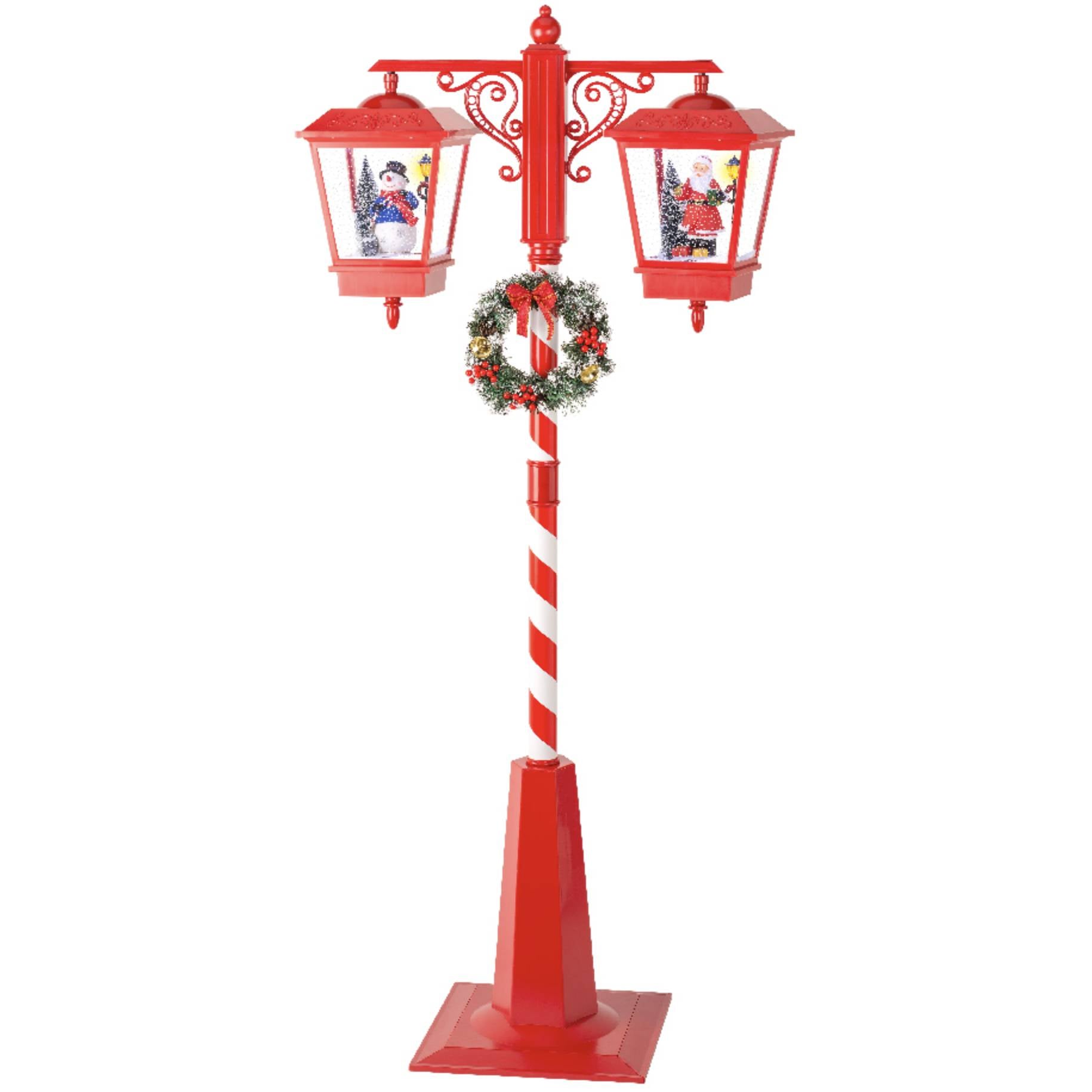 Lanterna natalizia doppia Sing 188 cm