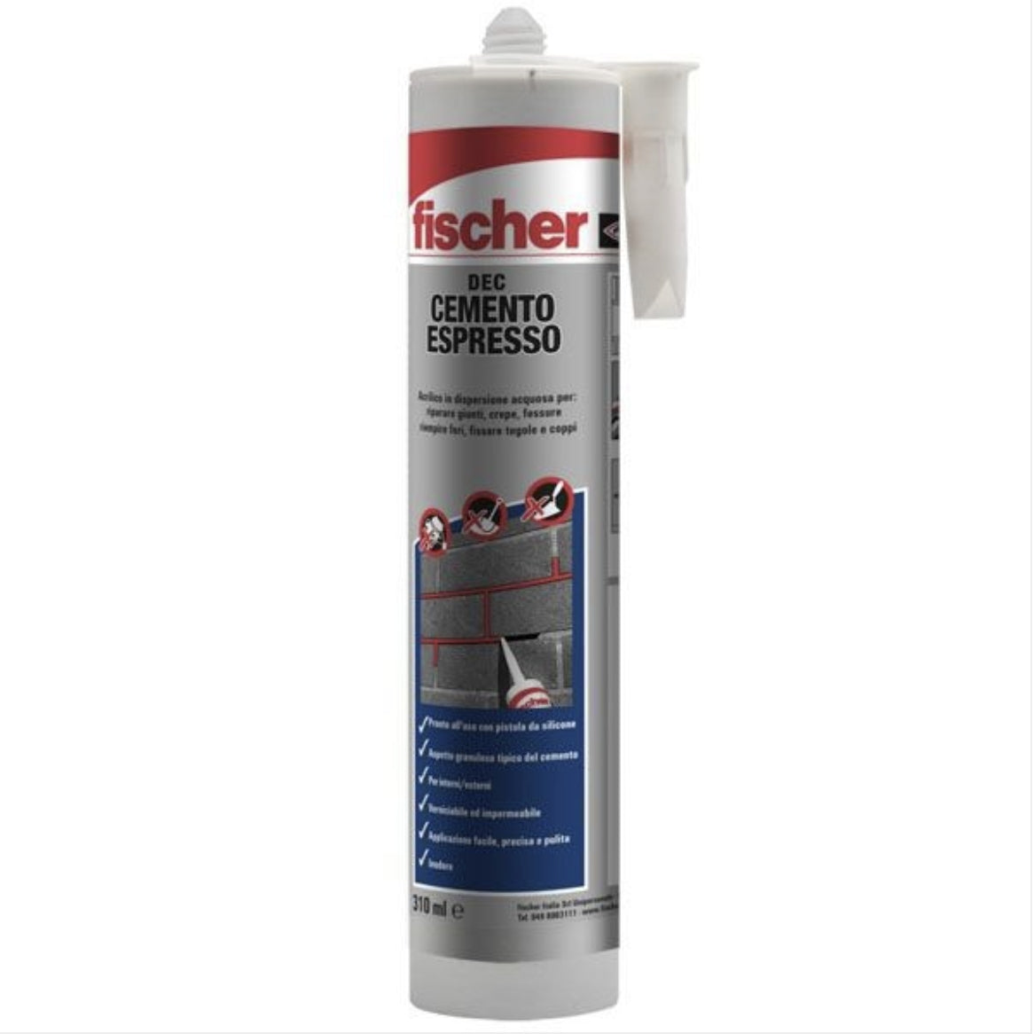 Dec 310 ml Fischer cemento espresso