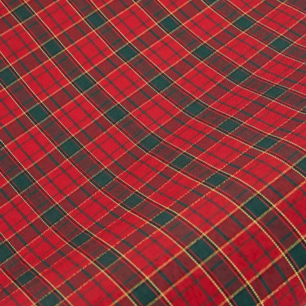 Rotolo Tessuto Tartan Rosso 28x300 cm 3
