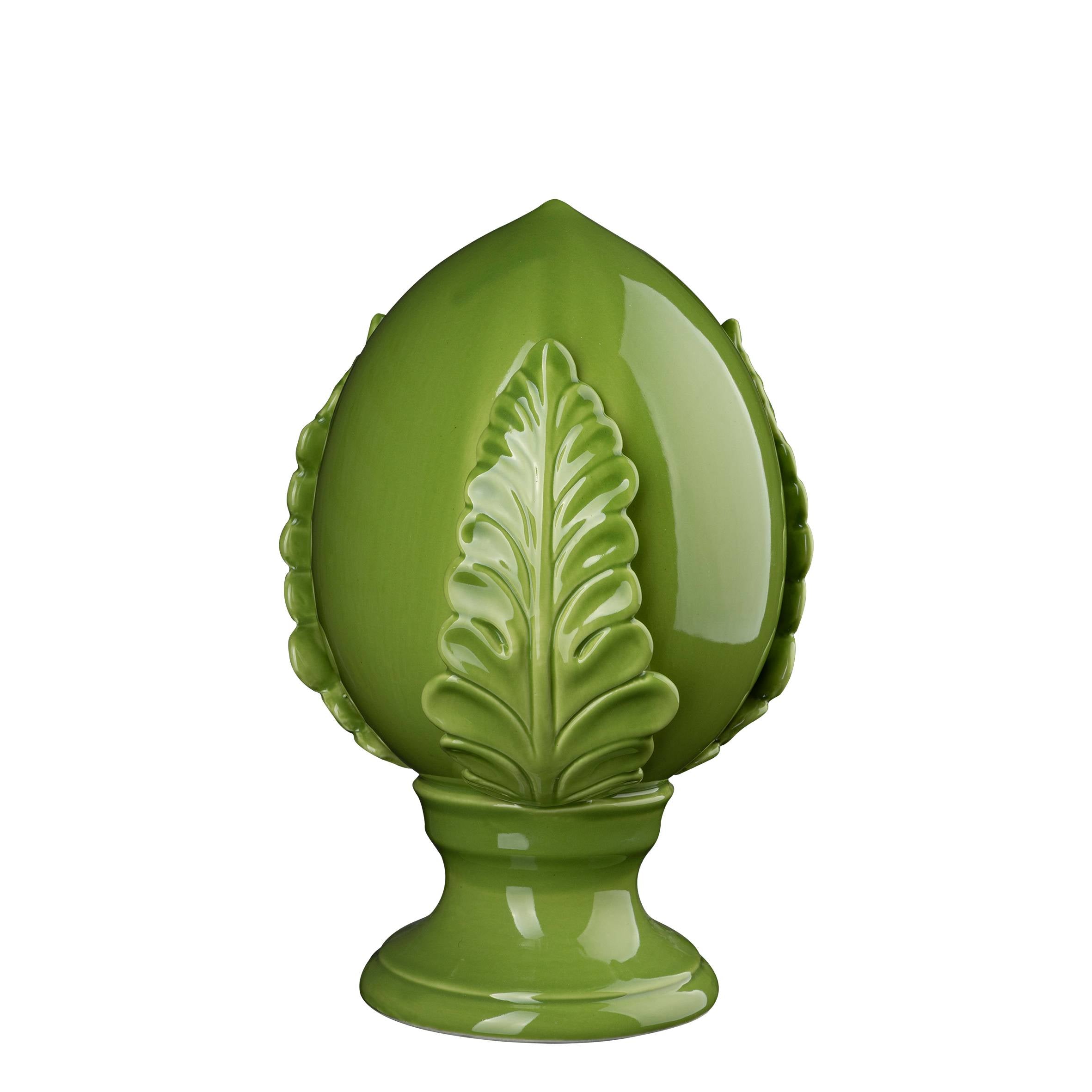 Pumo decorativo in porcellana 22 cm 5