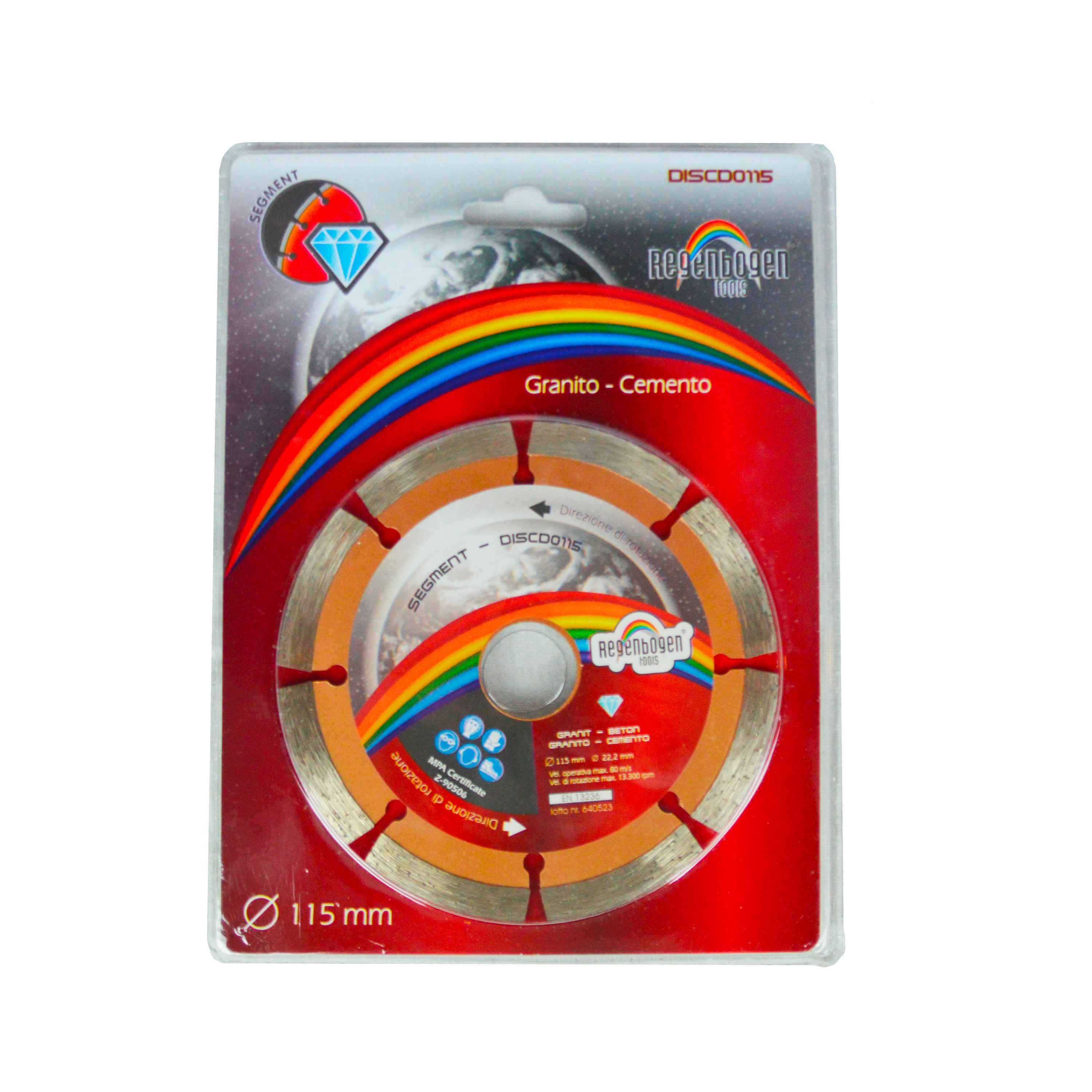 Disco Diamantato  segmentato √∏115 mm