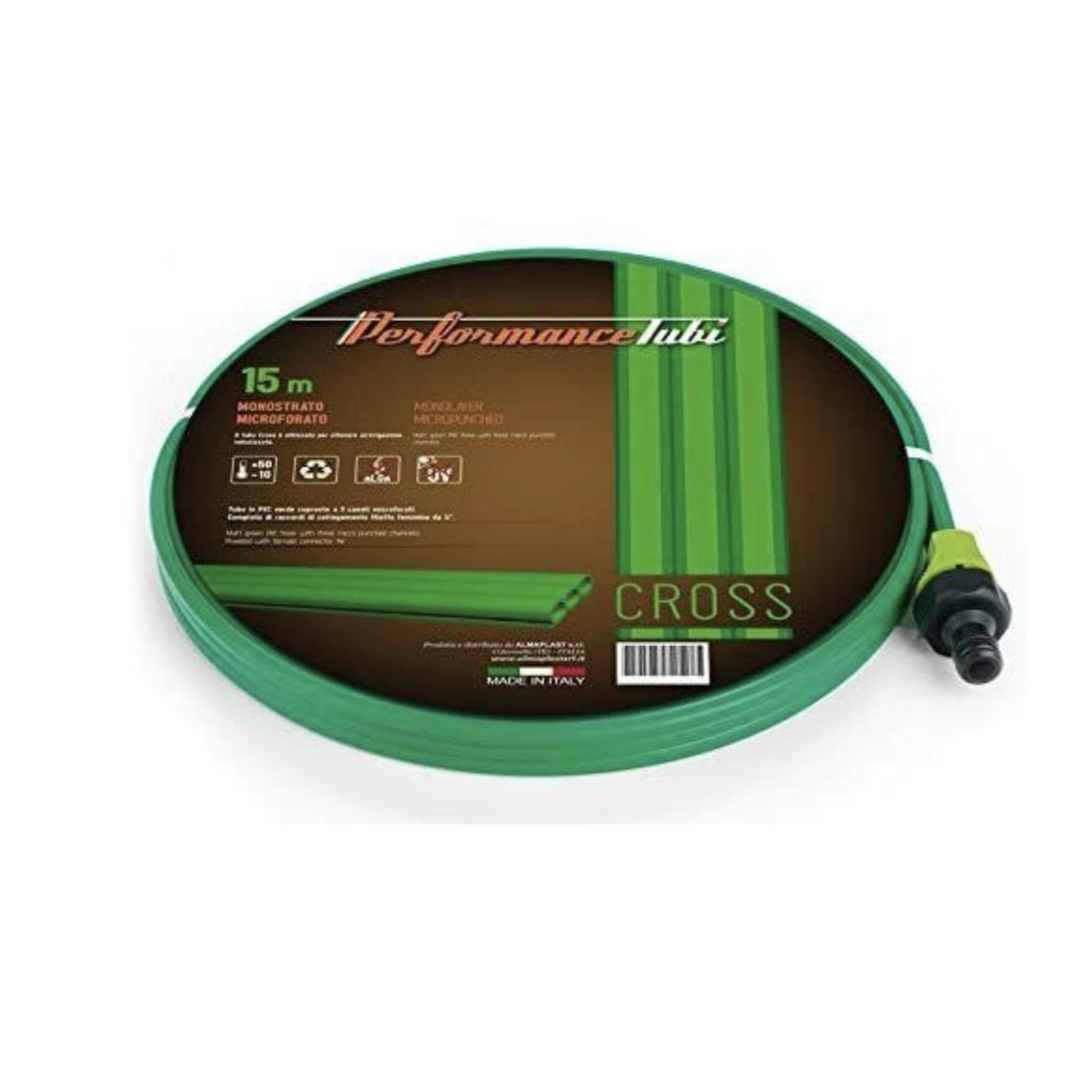 Cross Tubo Irrigatore in PVC microforato