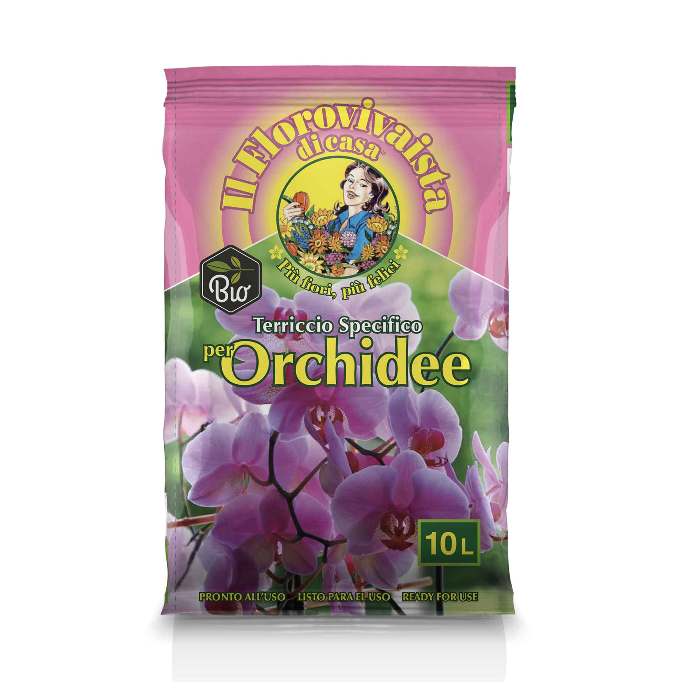 Terriccio per orchidee 10 litri