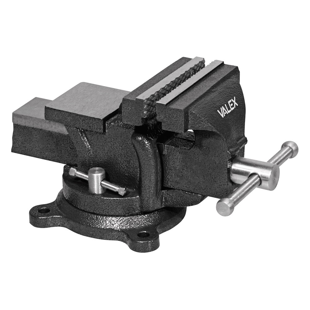 Morsa da banco girevole in ghisa Valex