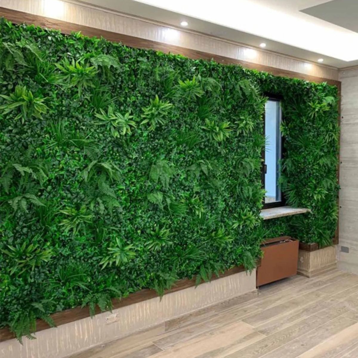 Pannello siepe artificiale Dalia 100×100 cm