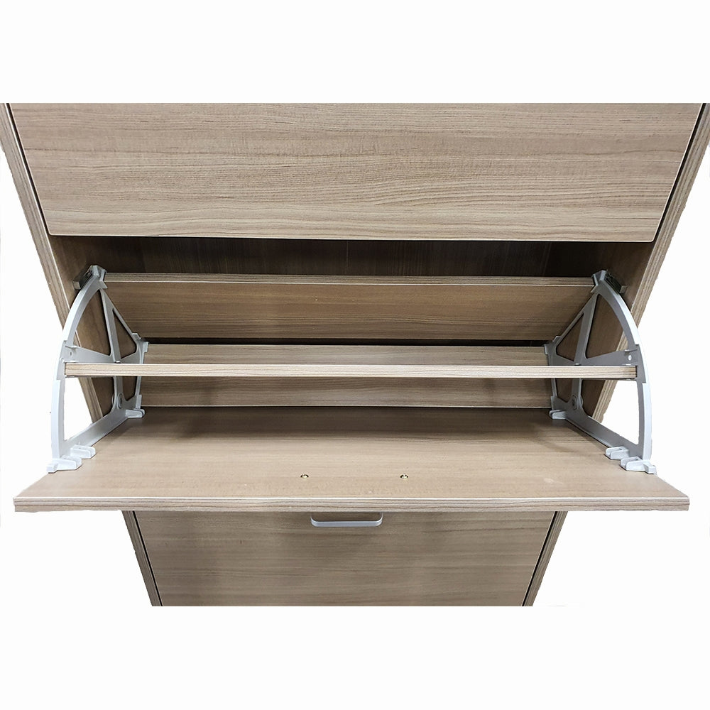 SCARPIERA 3 ANTE SALVASPAZIO COLORE MARRONE 4