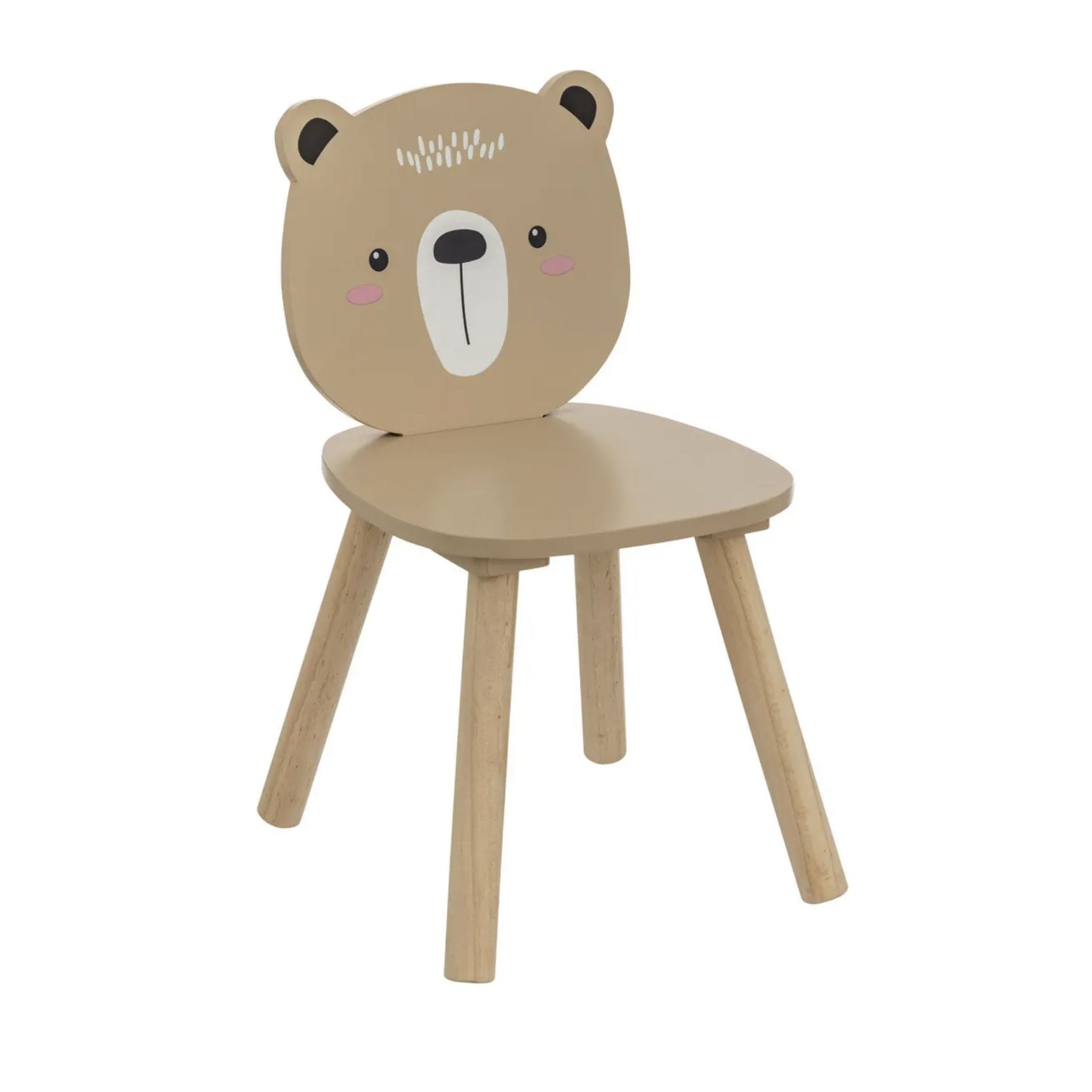 Sedia Orsetto "Douceur" in Legno Naturale ‚Äì 46 cm