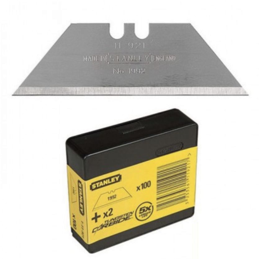 Lama a trapezio grande Stanley 11-921 - Confezione 100 pezzi