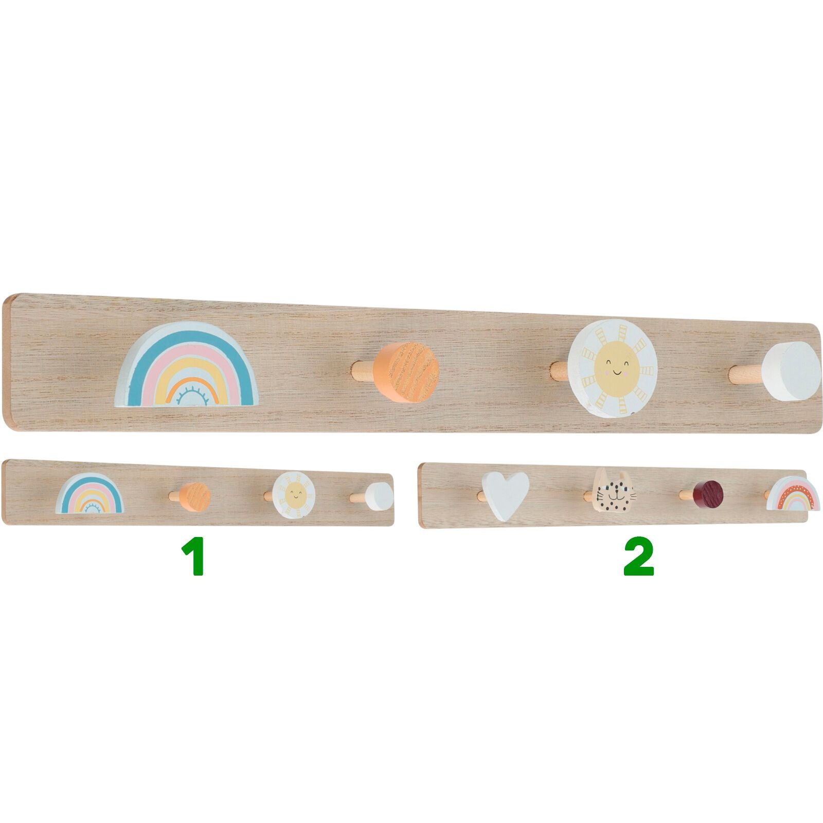 Appendiabiti rainbow design