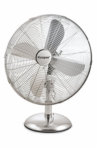 VENTILATORE TAVOLO CROMATO DIAMETRO 40 CM 6