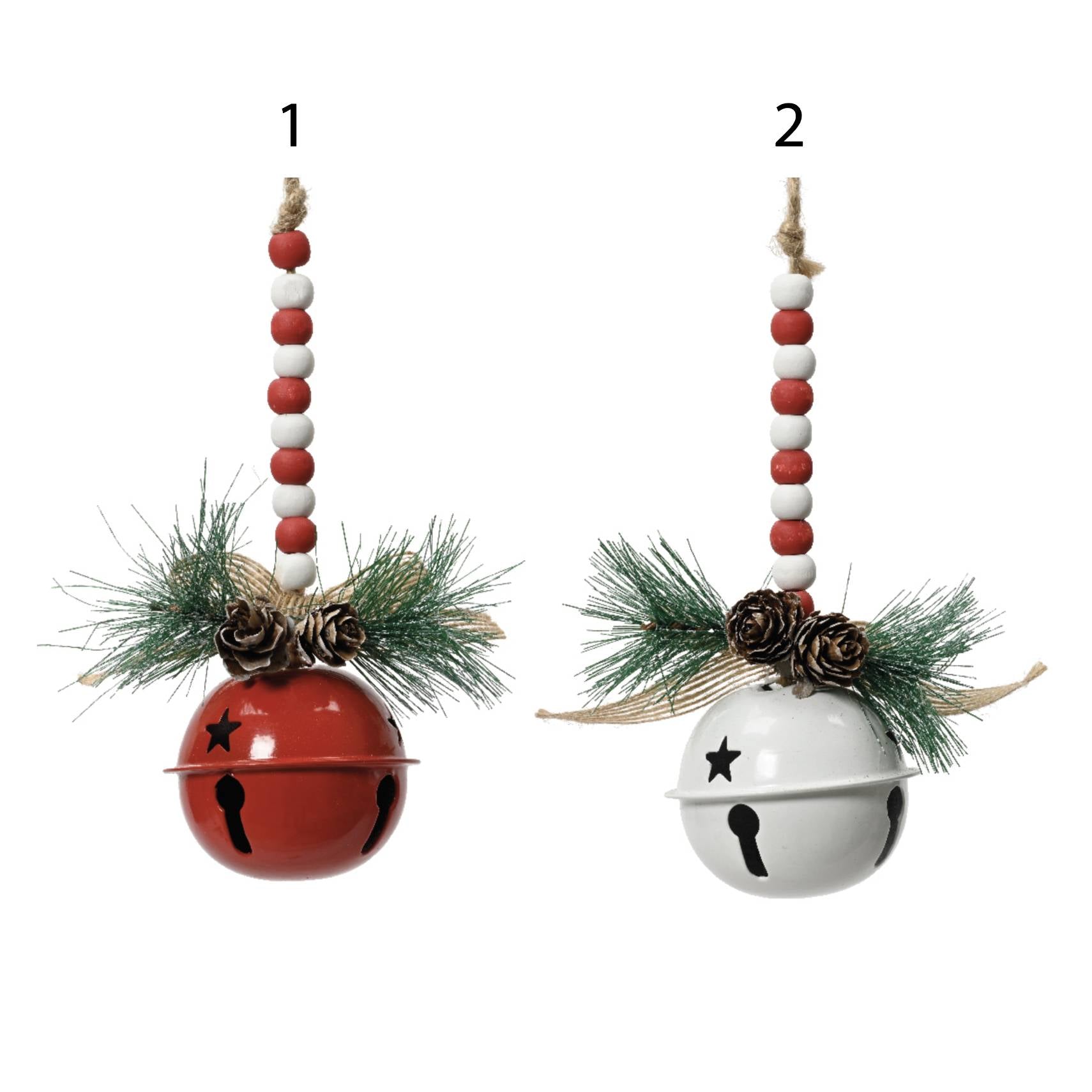 Campanella con fiocco in juta