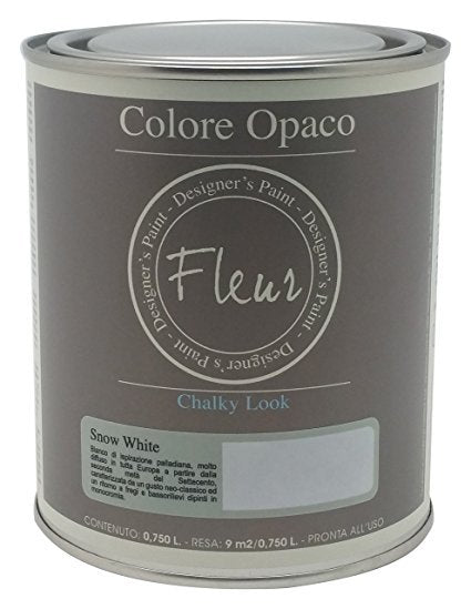 VERNICE COLORE SNOW WHITE EFFETTO OPACO 750 ML