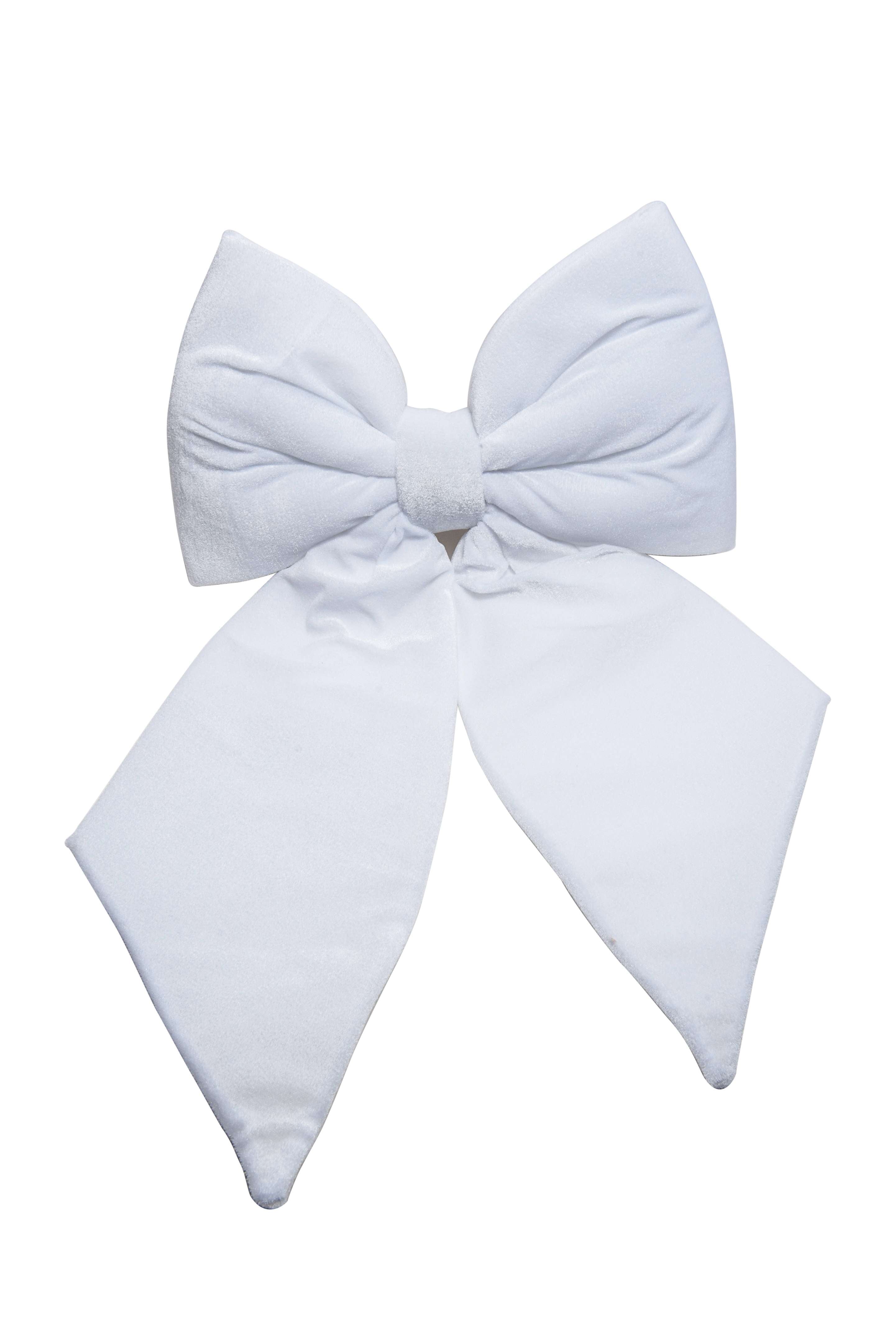 Fiocco velluto bianco