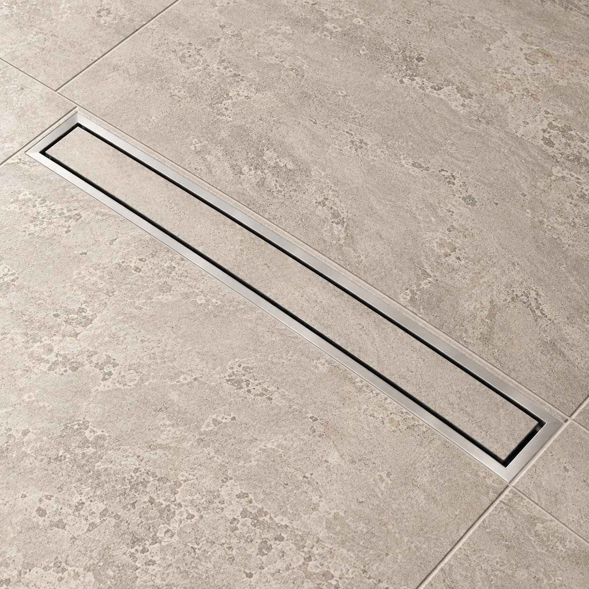 Canalina Doccia Piastrellabile Argento Satinato 3