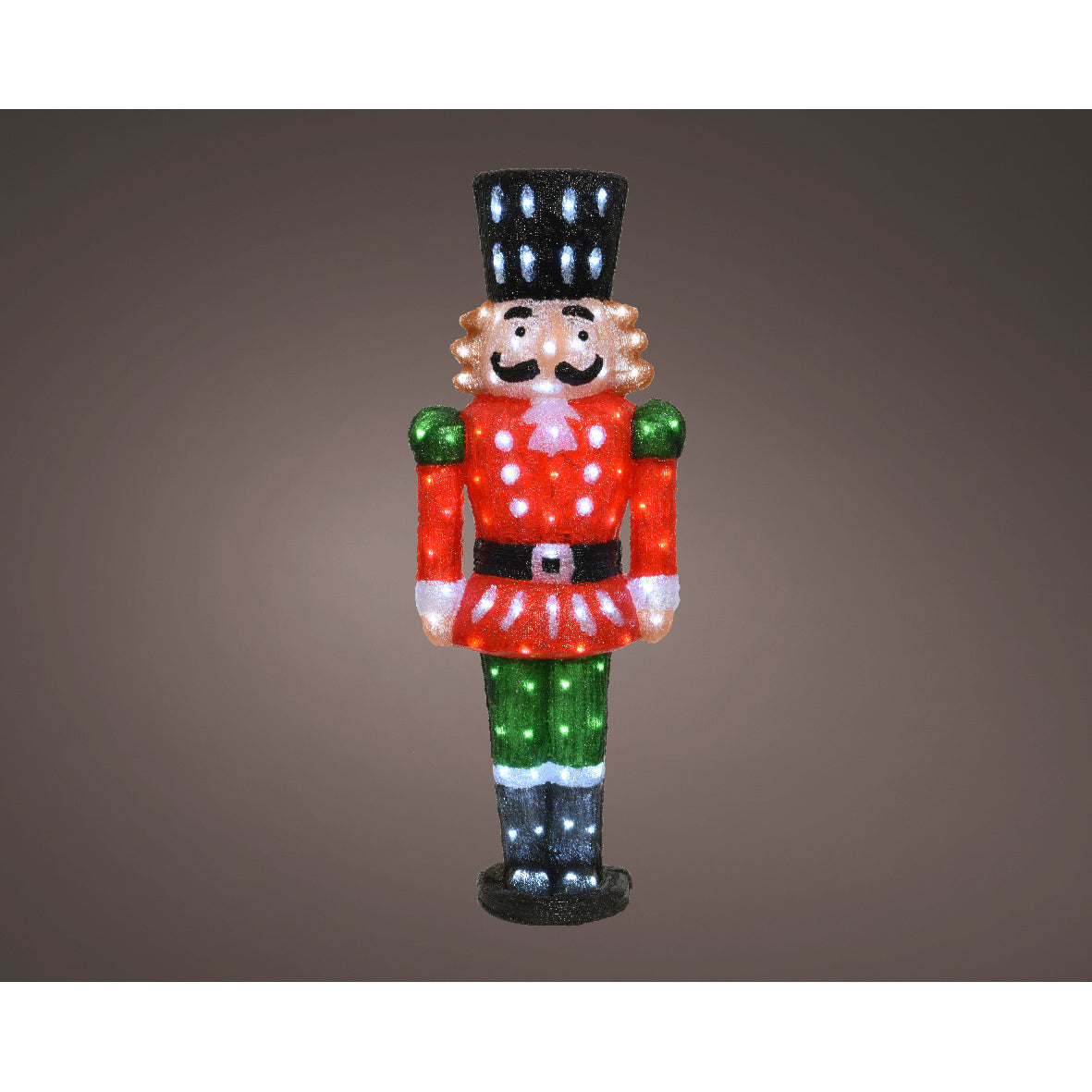 Schiaccianoci luminoso LED da esterno