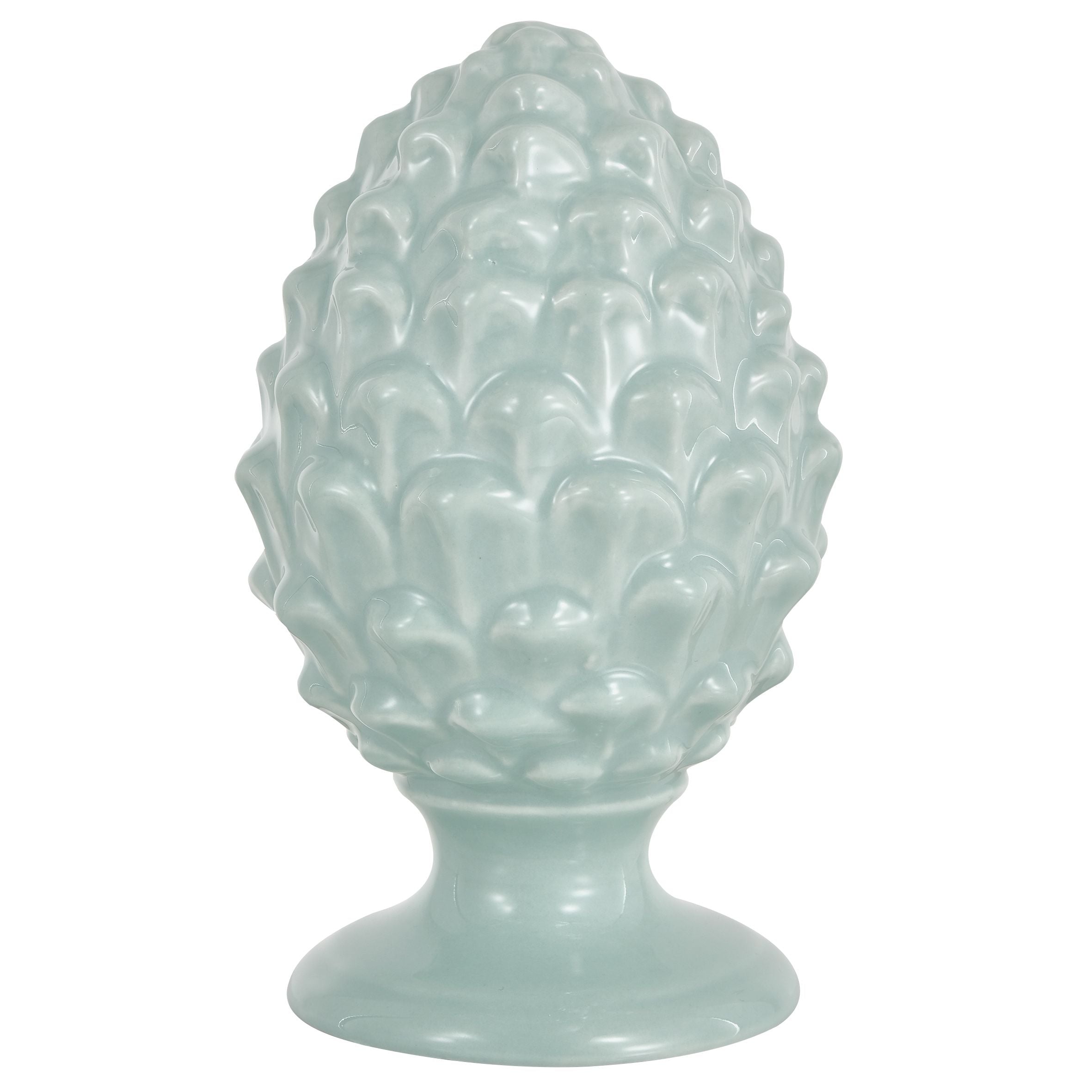 Pigna in porcellana dipinta a mano 14 cm 10