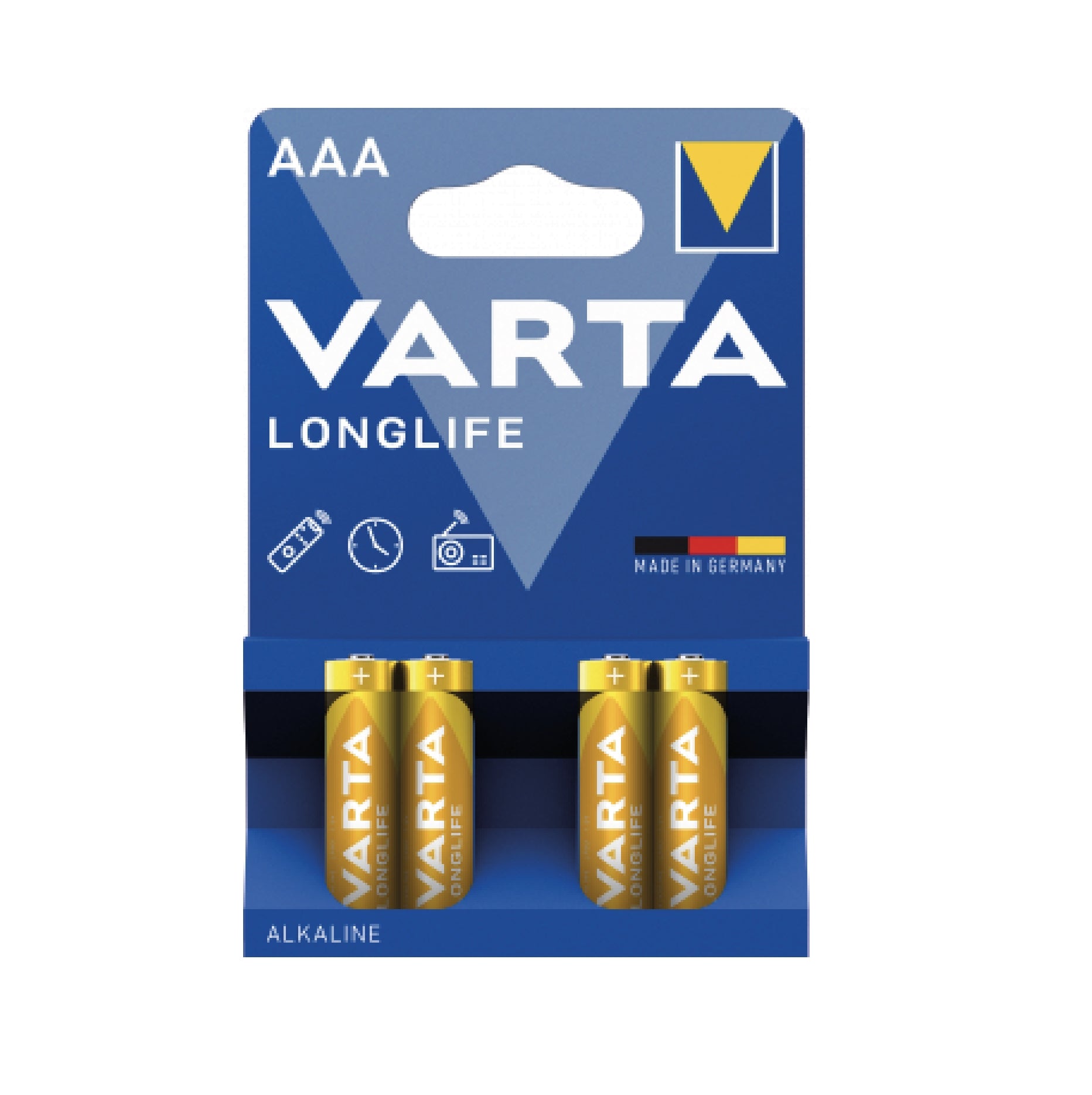 AAA Ministilo Longlife x4 batterie Varta