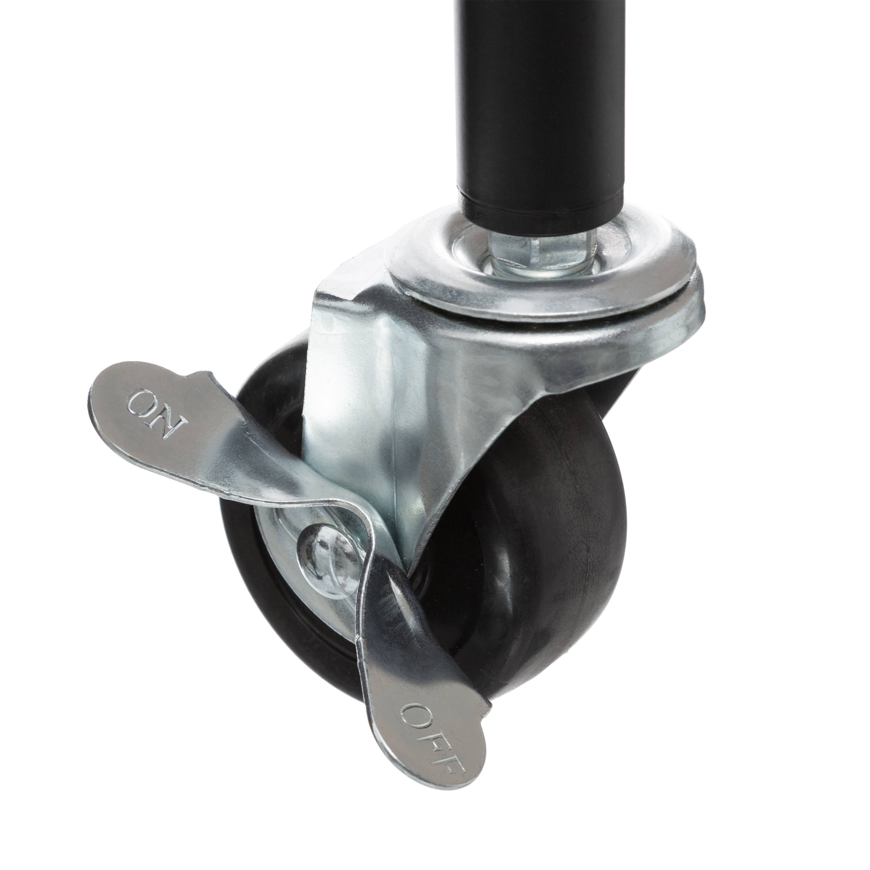 Carrello per cucina legno nero 3