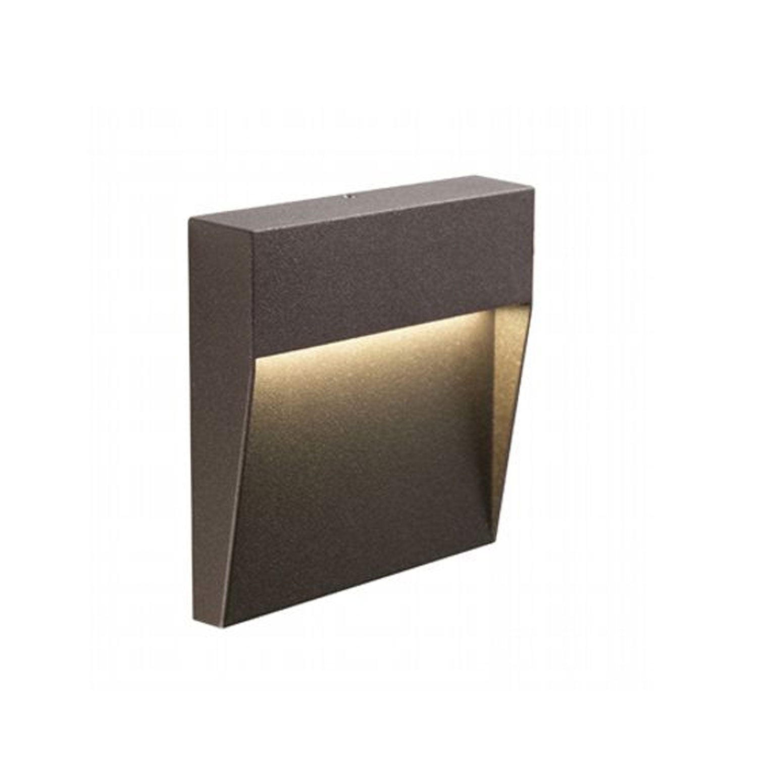 Applique / Segnapasso Geo Square marrone