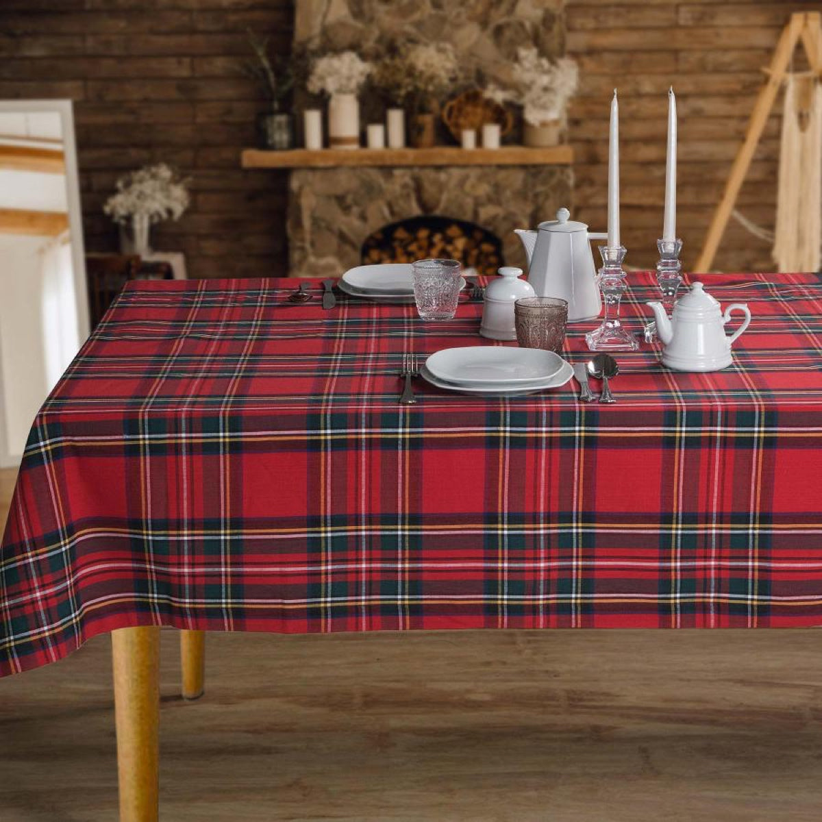 Tovaglia Natalizia Tartan 1