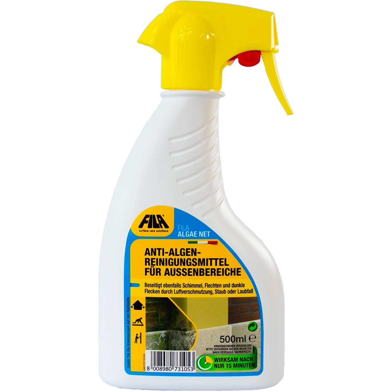 Rimuovi alghe e muschi FILA algaenet formato 0,5lt - 5lt