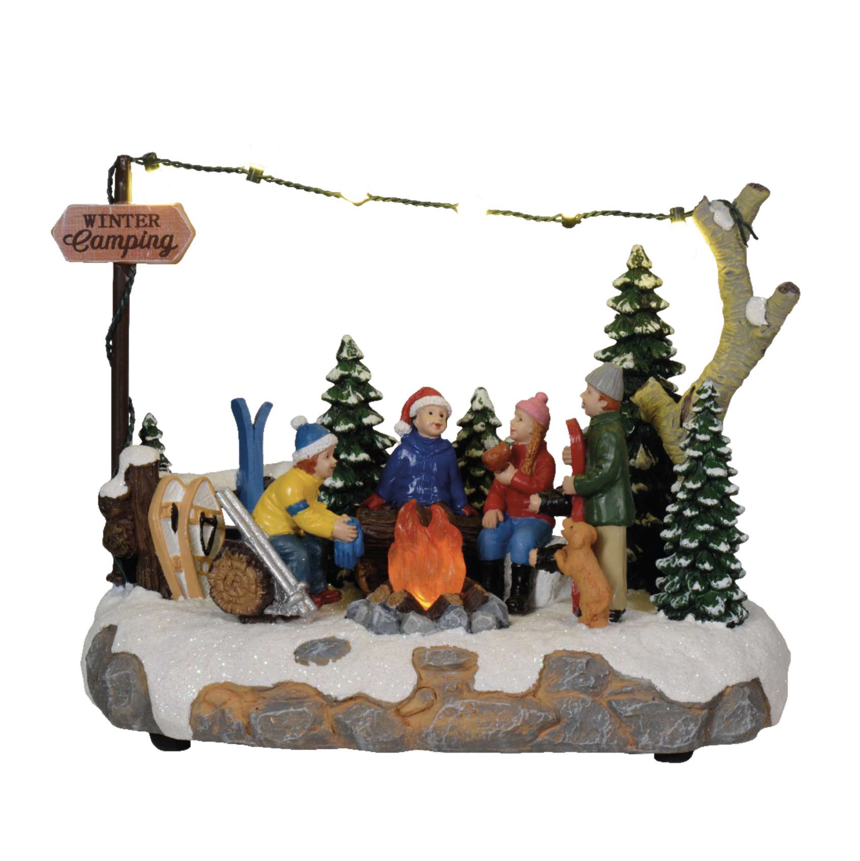 Scenario Camping natalizio