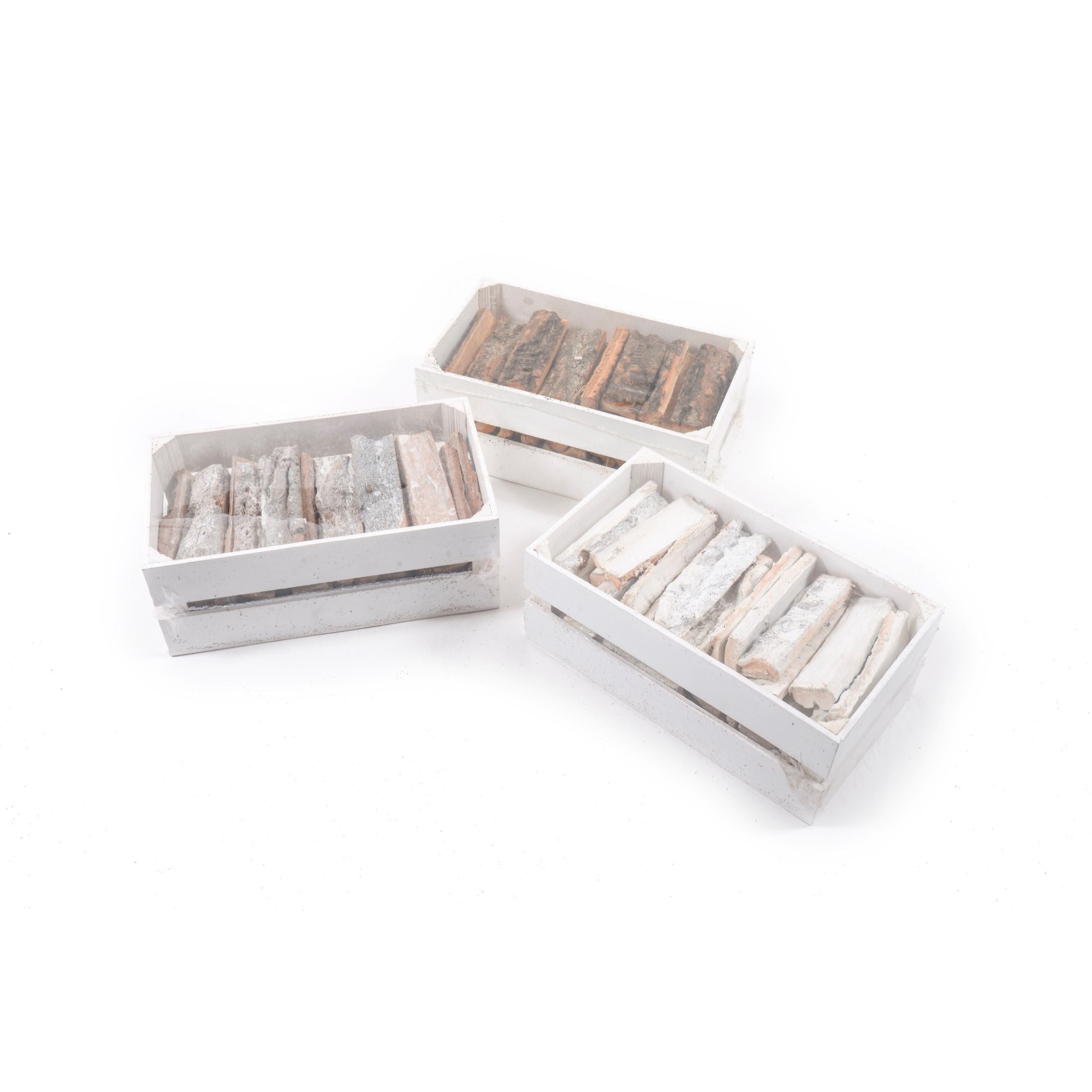 Cassetta in legno con corteccia Mercury