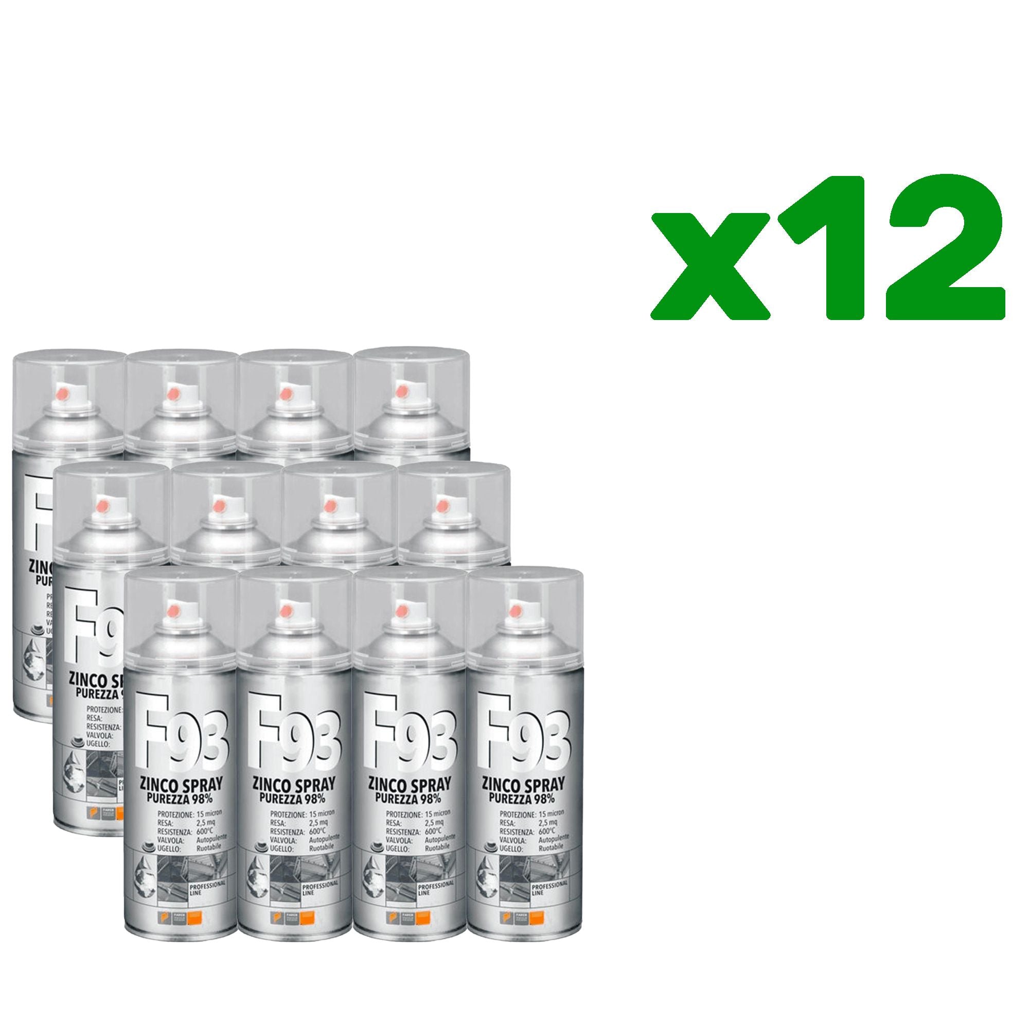 Zinco professionale F93 400ml x12