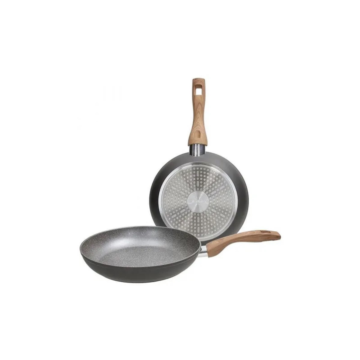 Set 2 padelle in alluminio