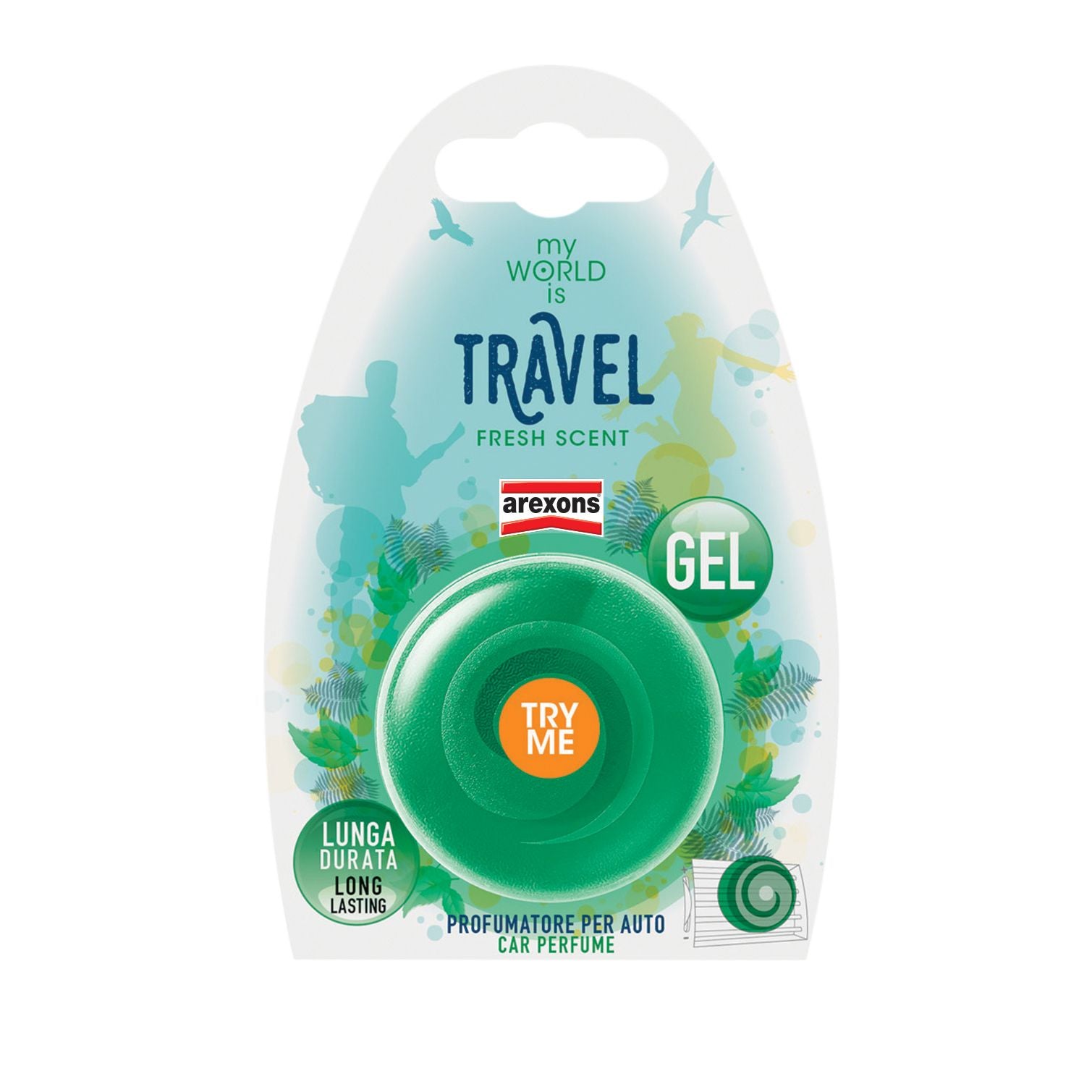 Deodorante auto My world 4