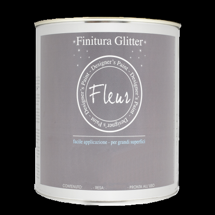FINITURA GLITTER 750 ML COLORE SILVER GLAM