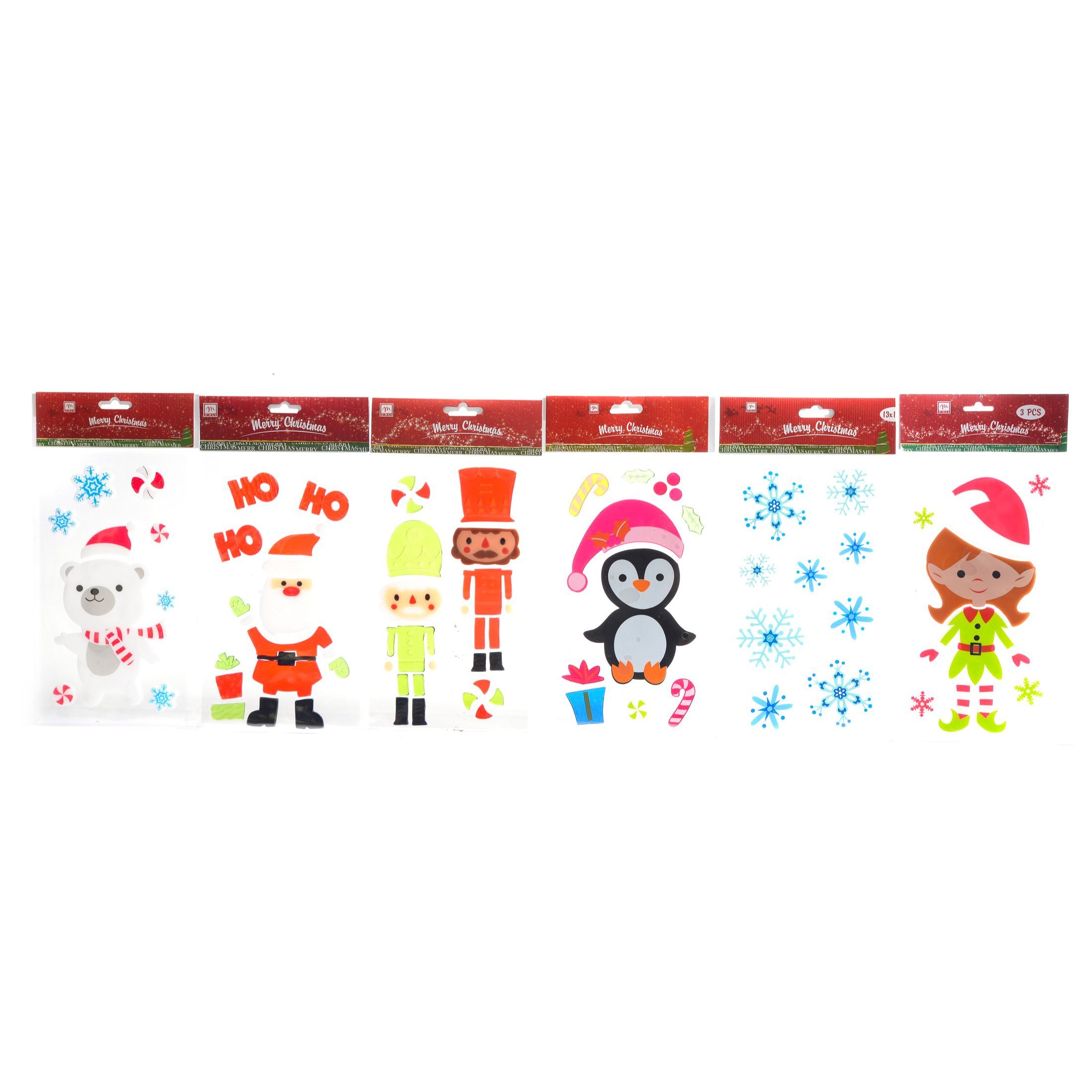 Adesivi per finestre natalizio Mercury