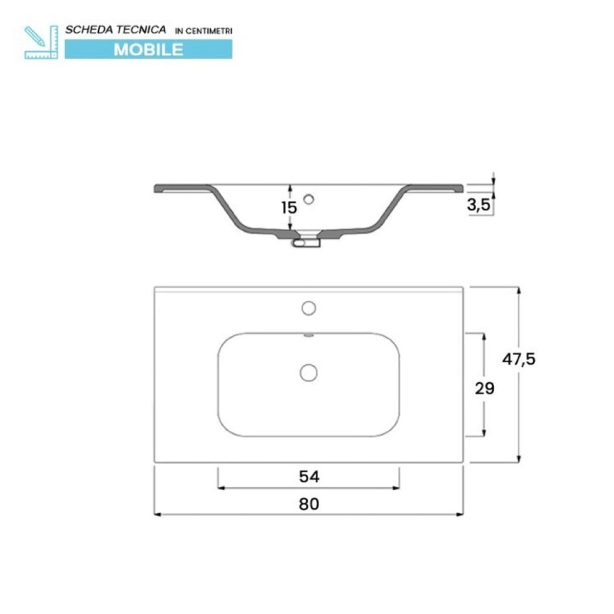 Composizione Bagno Metallo Nero 4