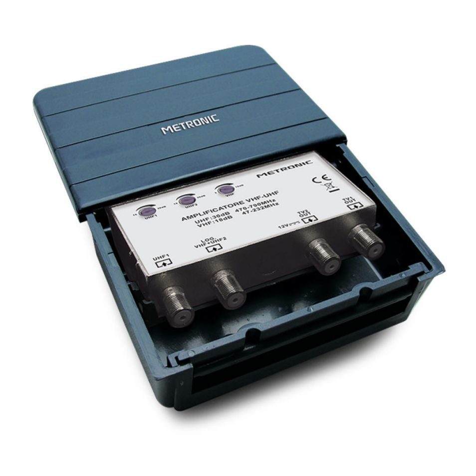 Amplificatore TV da esterno 5G 2 ingressi/2 uscite